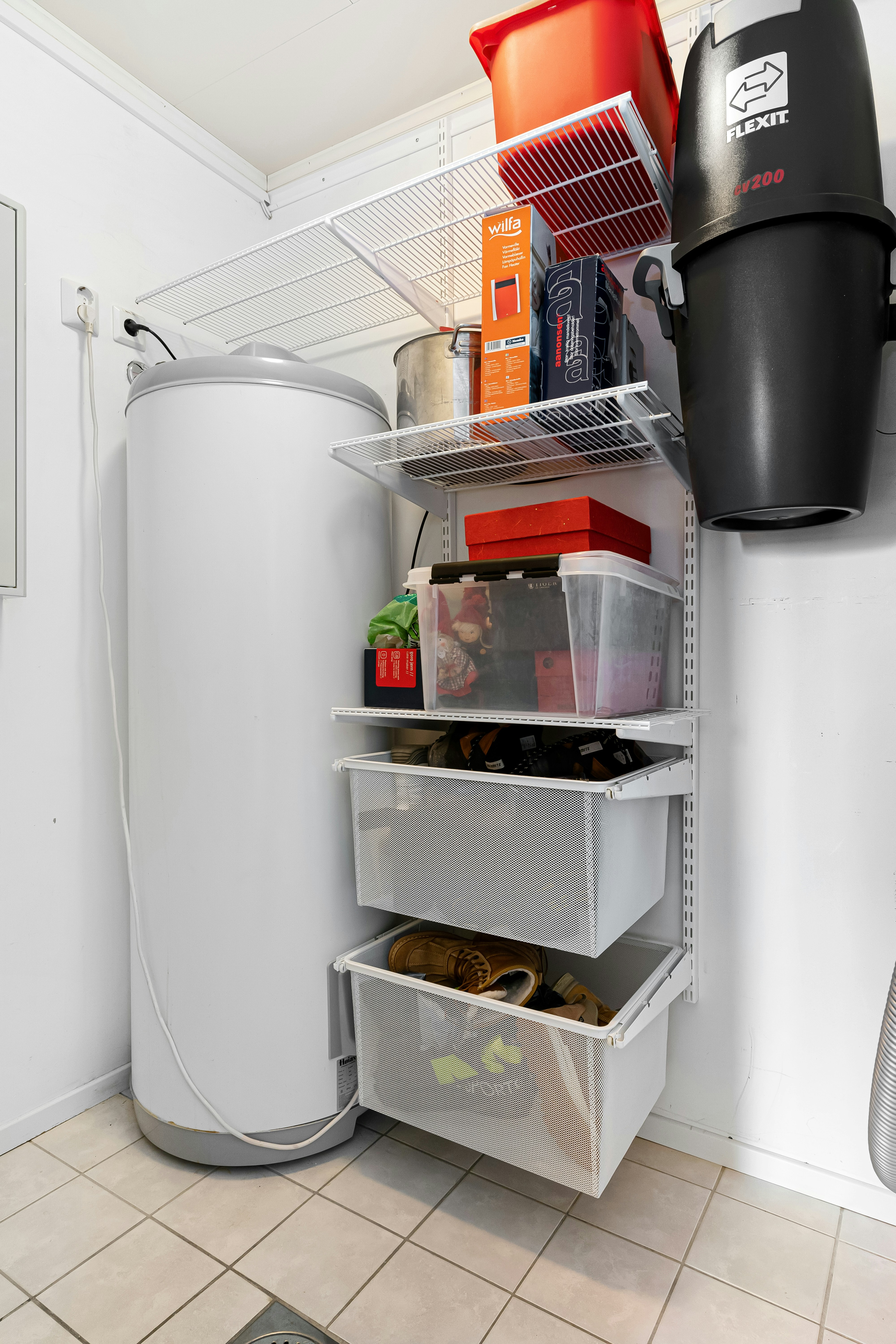 Image of a refrigerator with adjustable shelving options for diverse storage needs