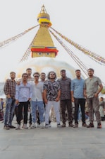 A group of men standing next to each other