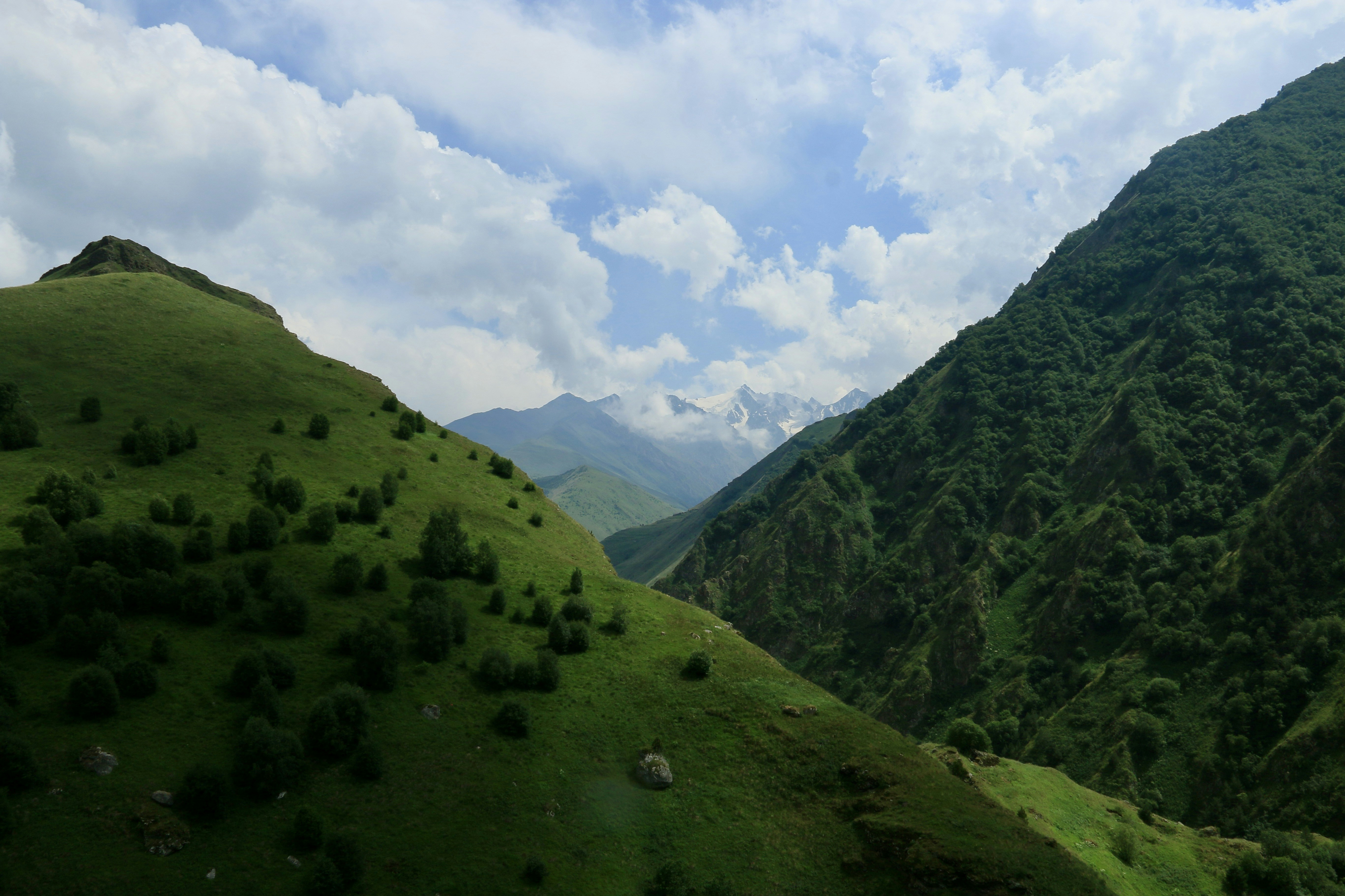 Outdoor deck with seating