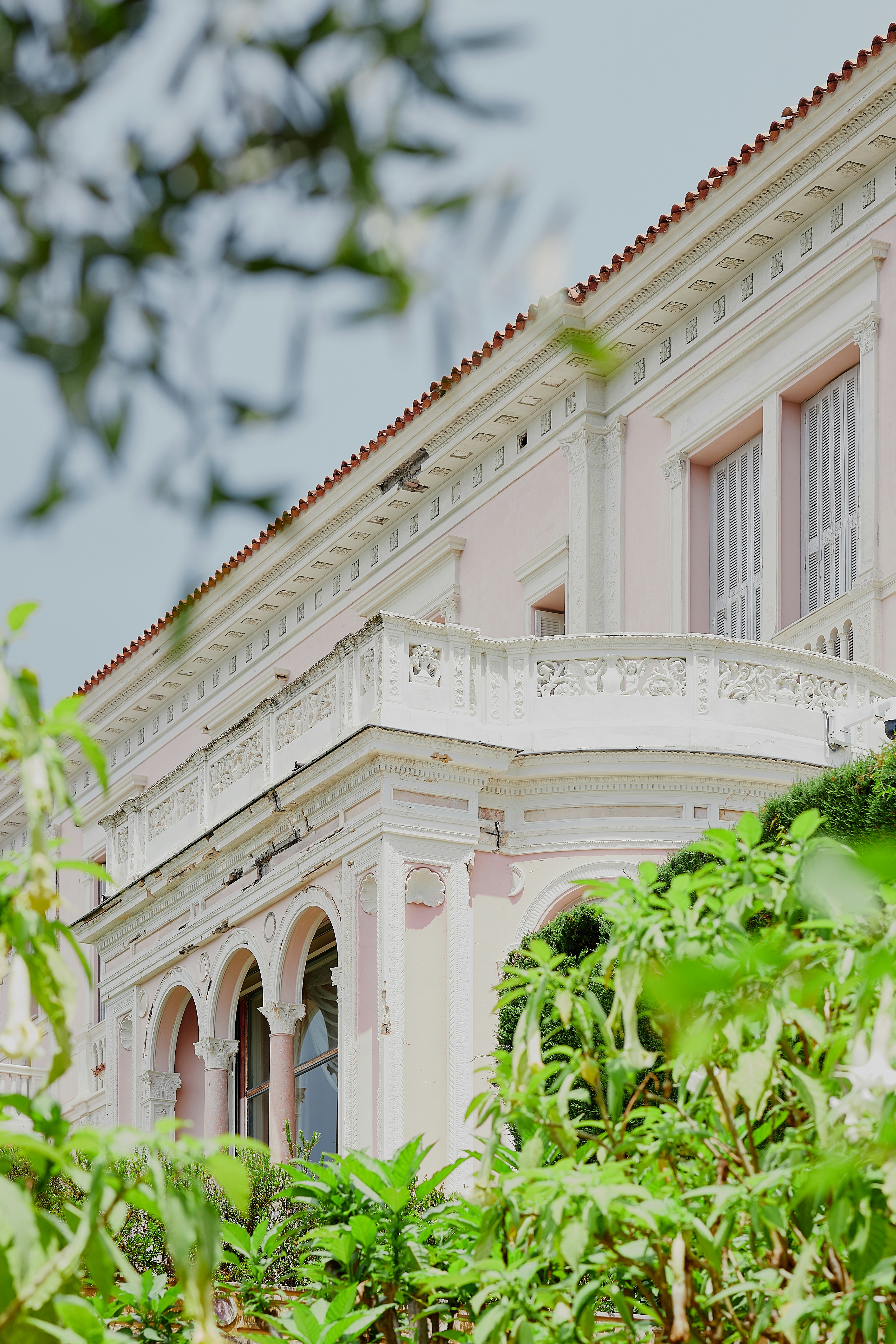 A building with a clock on the front of it