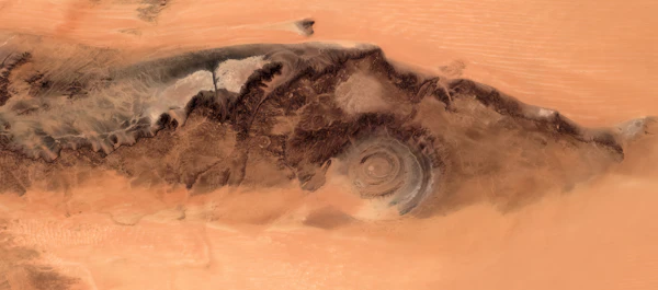 The Richat Structure, Eye of the Sahara in Mauritania
