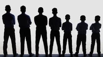 A group of people standing next to each other