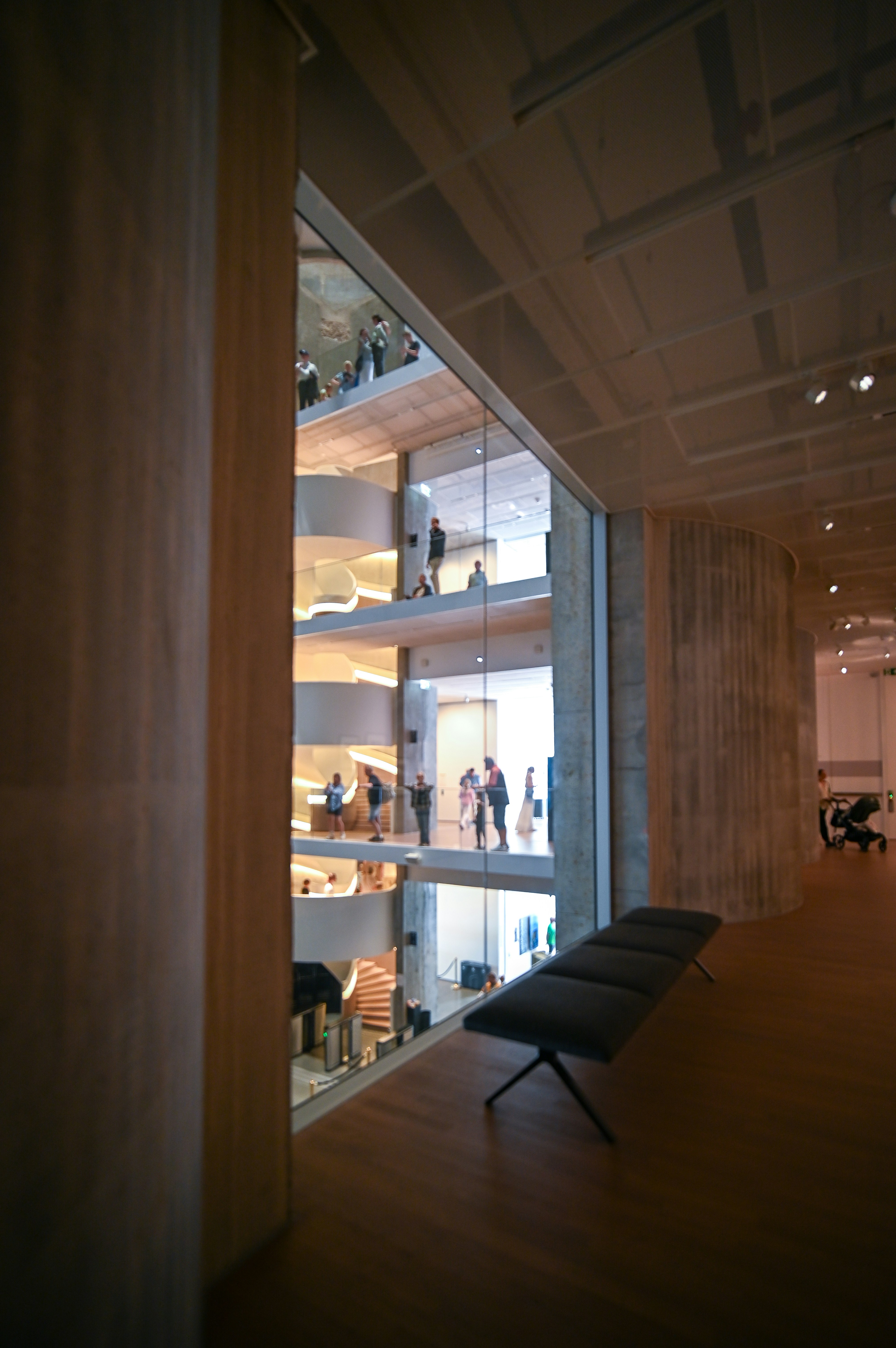 A room filled with lots of shelves filled with furniture