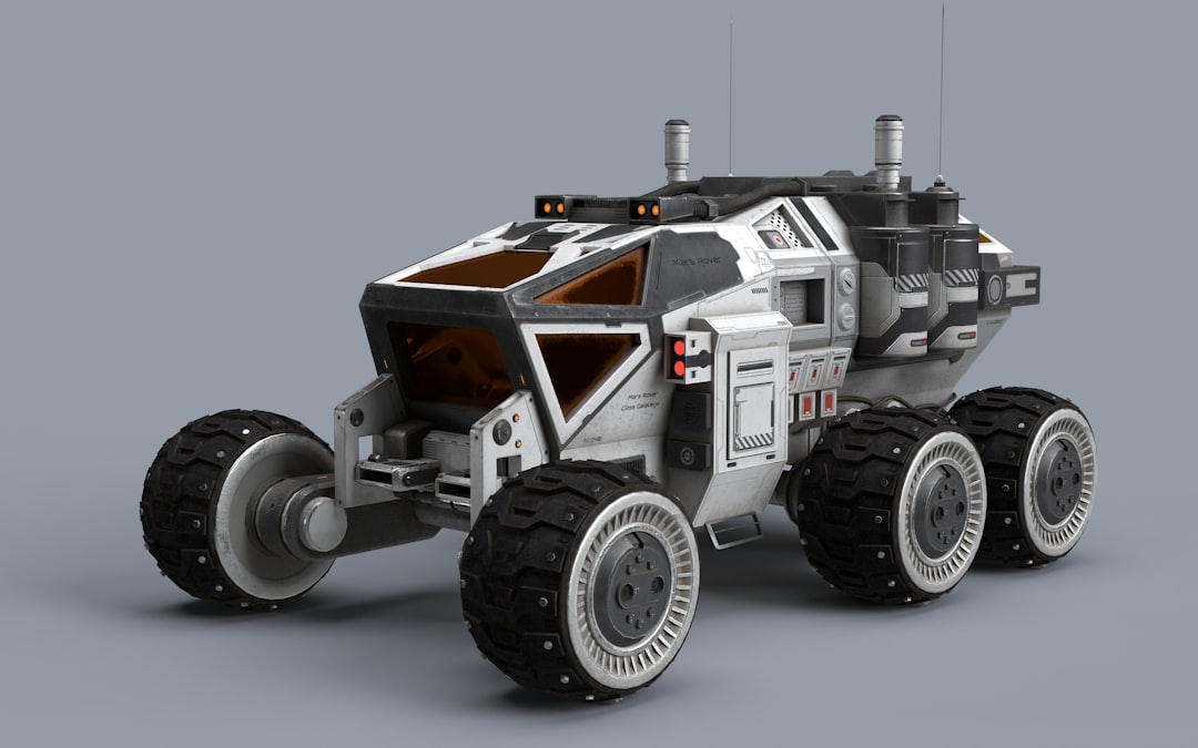 Futuristic technology and machines