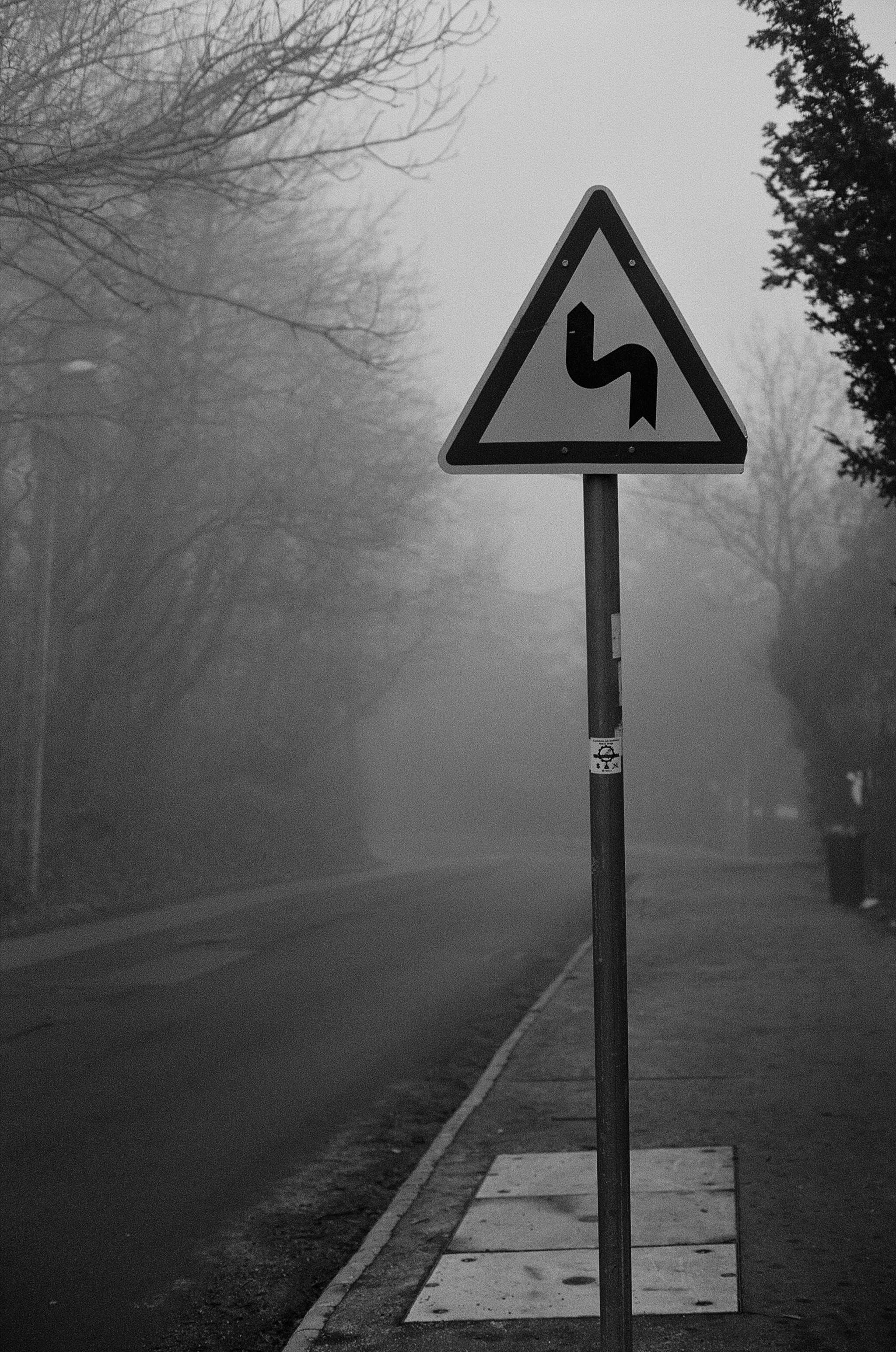 A street sign sitting on the side of a road