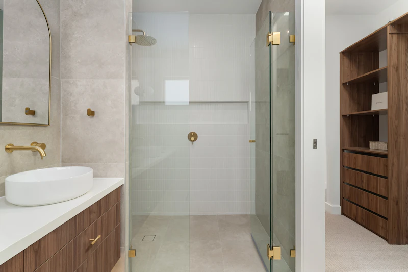 Tiled bathroom