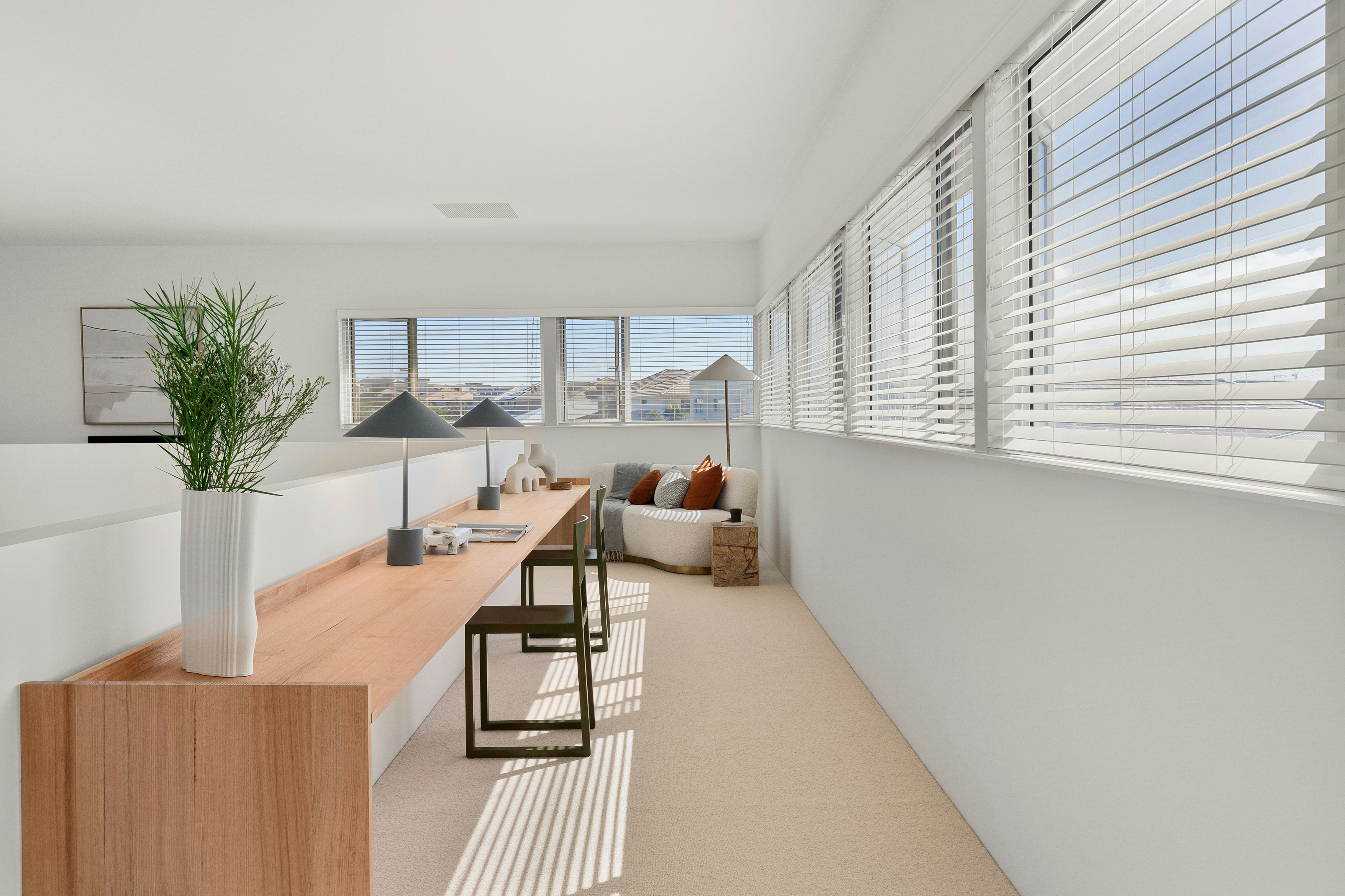 coastal home office interior, wallpaper, Coastal Home Office Pet Friendly: Design & Setup Ideas 6
