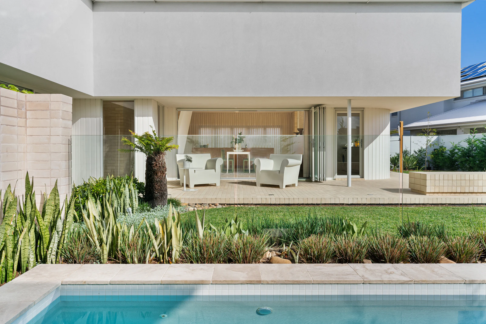 Make the pool a selling point, not a distraction.