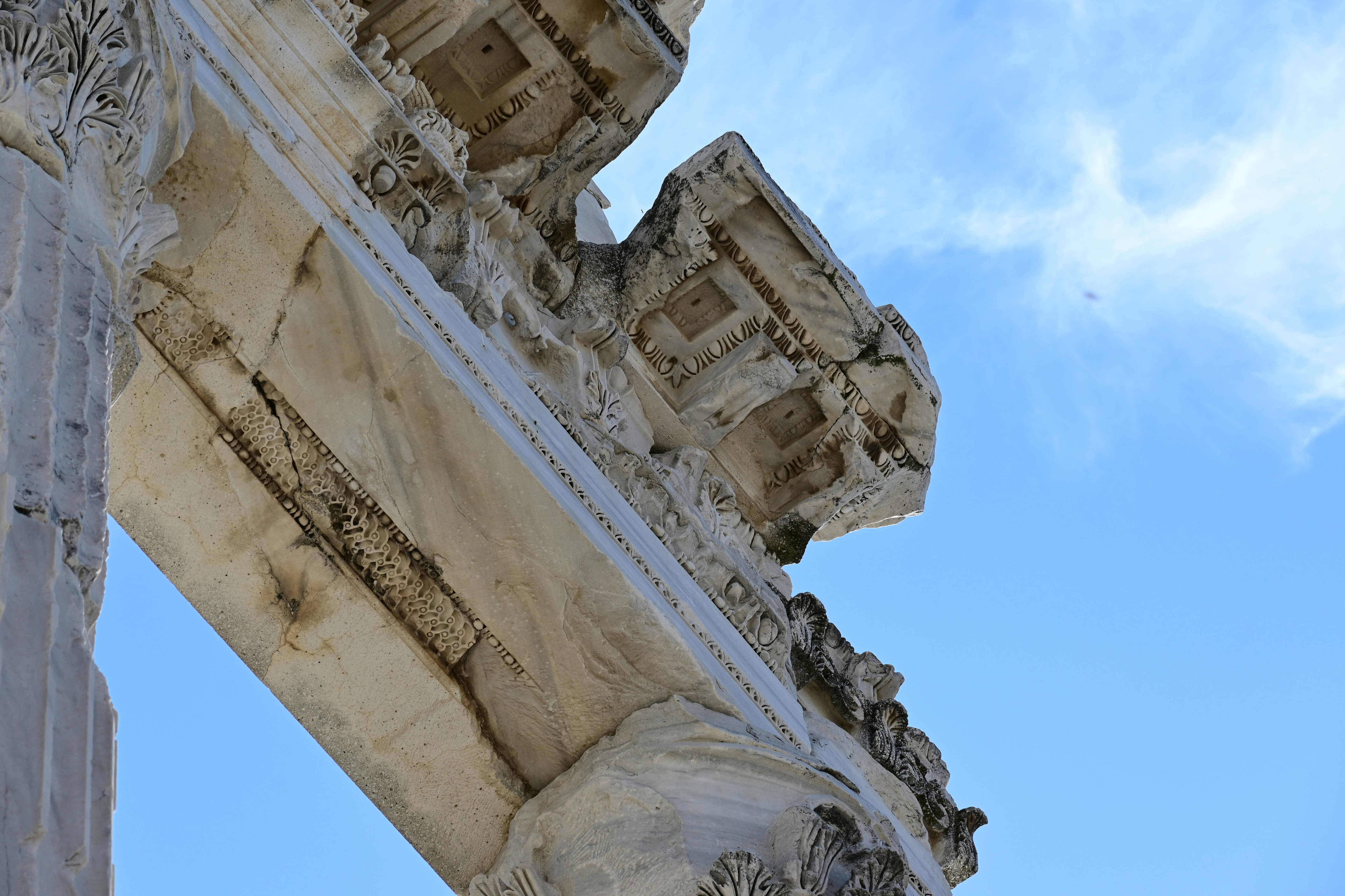 Greek Temple Column Detail