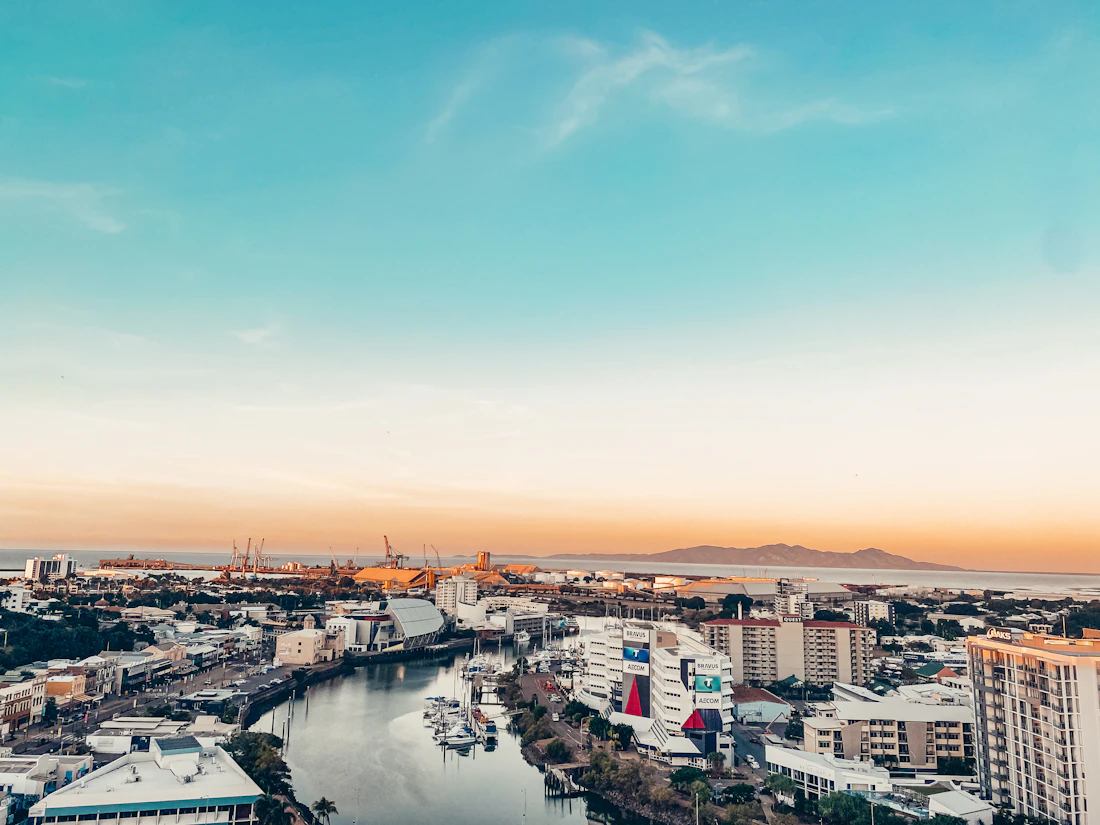 Australian city skyline