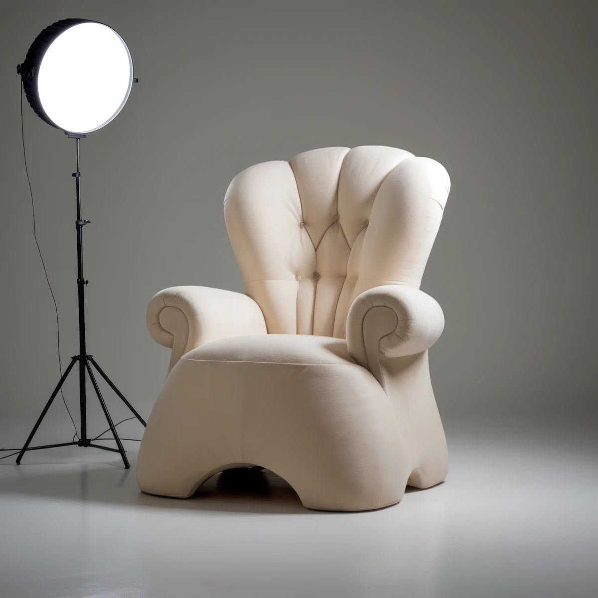 Cloud bouclé chair