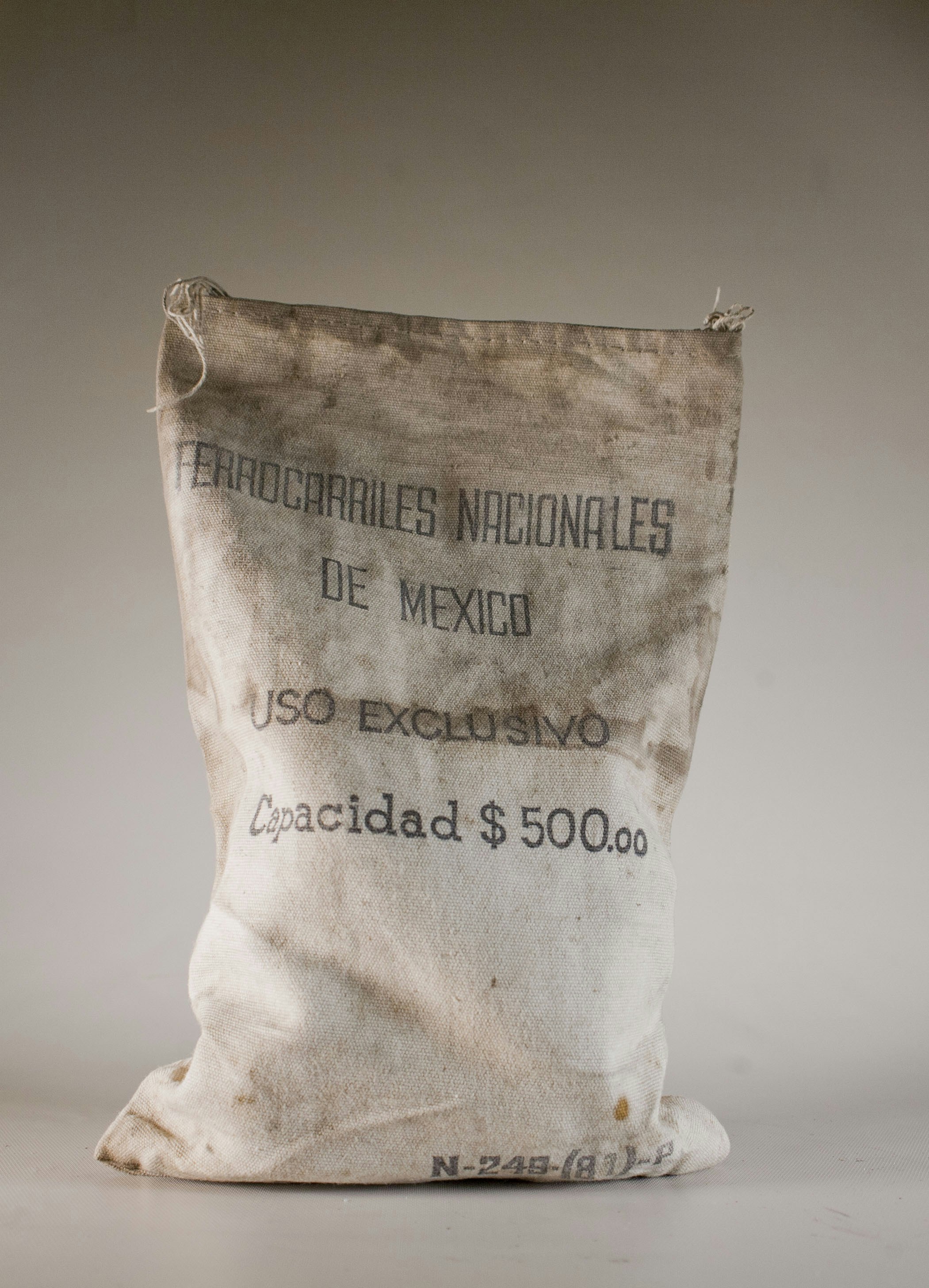 A bag of mexican rice sitting on top of a table