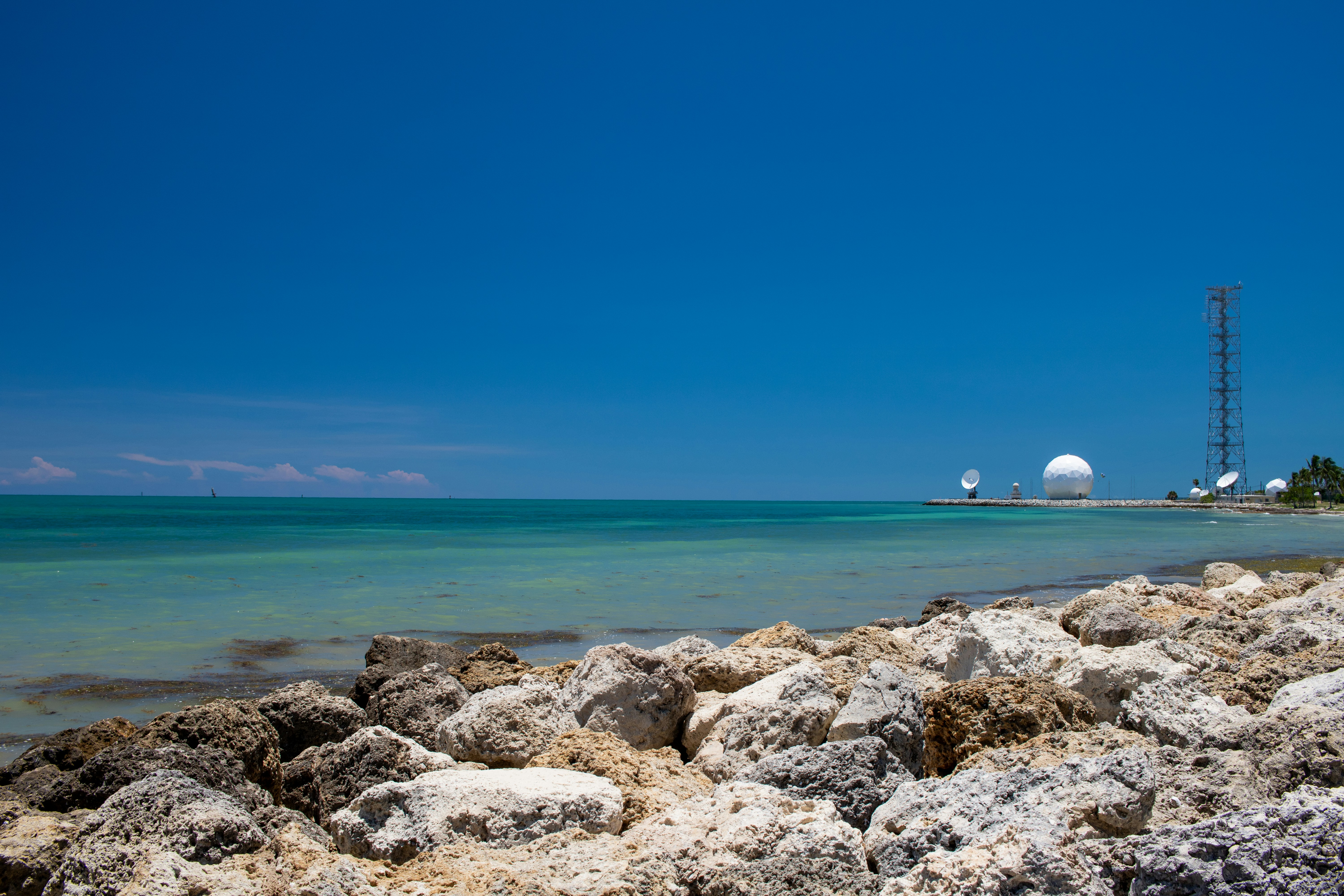 Military radar dome for communications