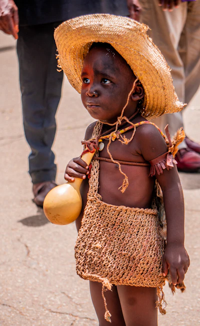 Kids' Dashiki Two-Piece