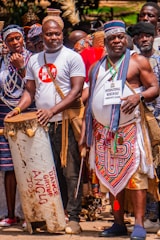 A group of men standing next to each other