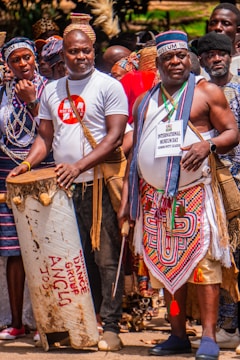 A group of men standing next to each other