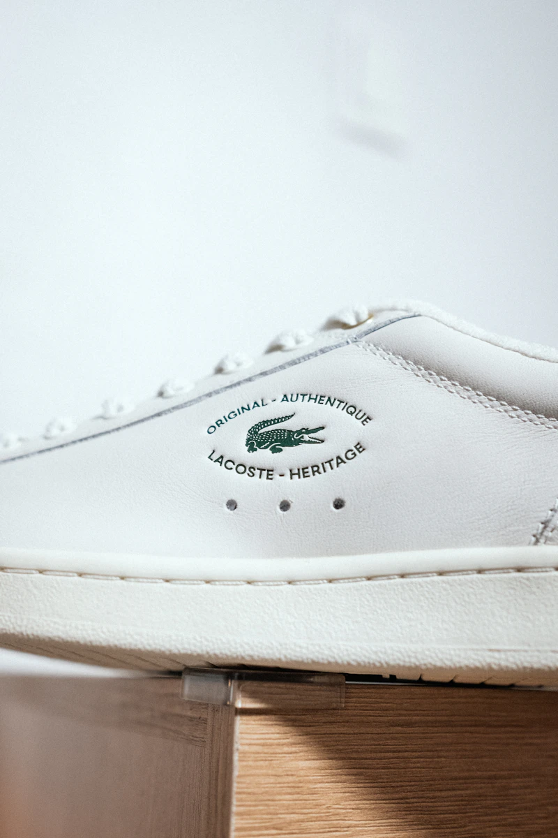 Embroidered Leather Sneaker