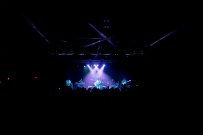 A group of people that are on a stage