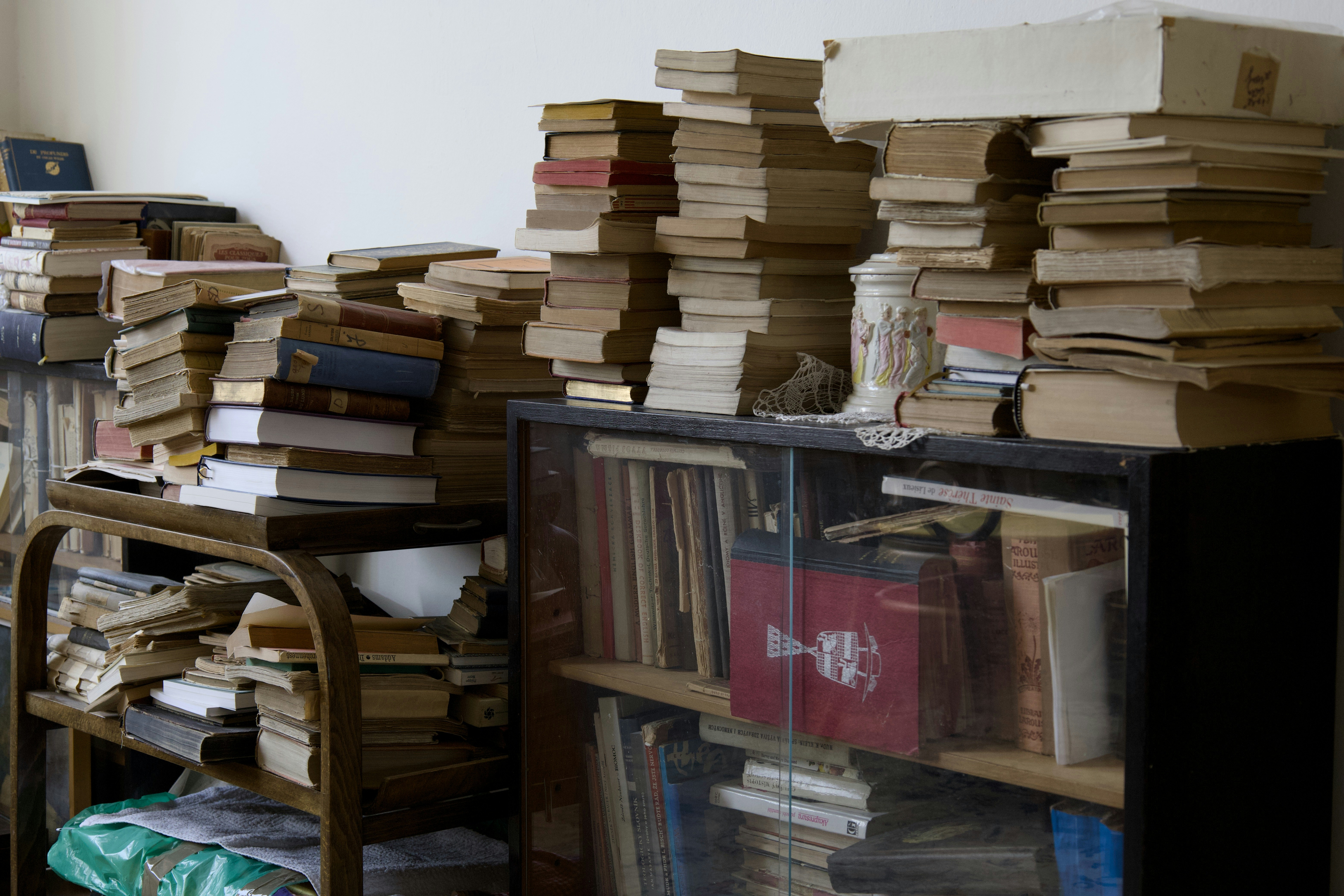 Messy Home With Scattered Books And Unfinished Projects
