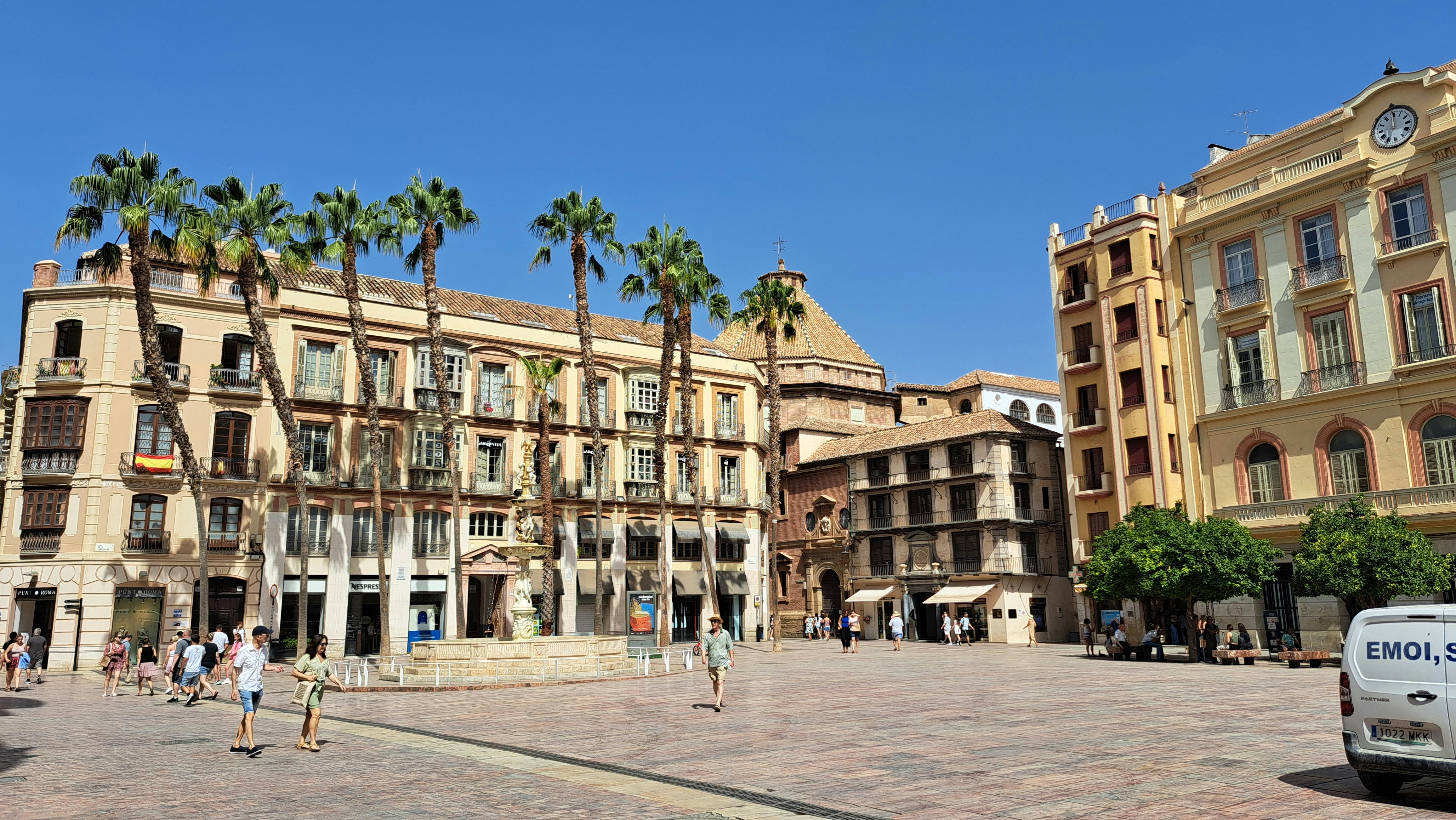 Plaza de la Constitución, Malaga, Spain