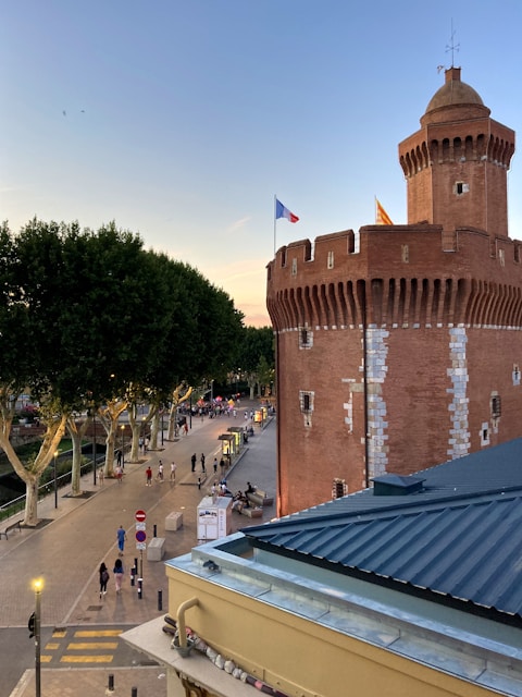 Le Castillet, centre ville de Perpignan