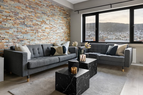 Modern Grey Living Room