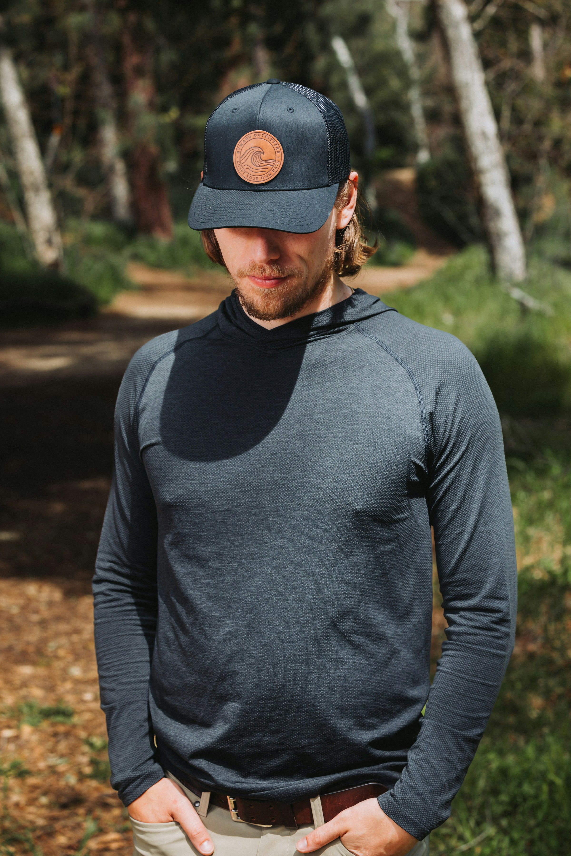 Liam Nakamura man in grey hoodie outdoors