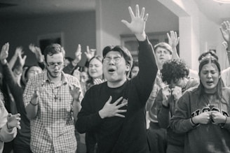 A group of people standing next to each other