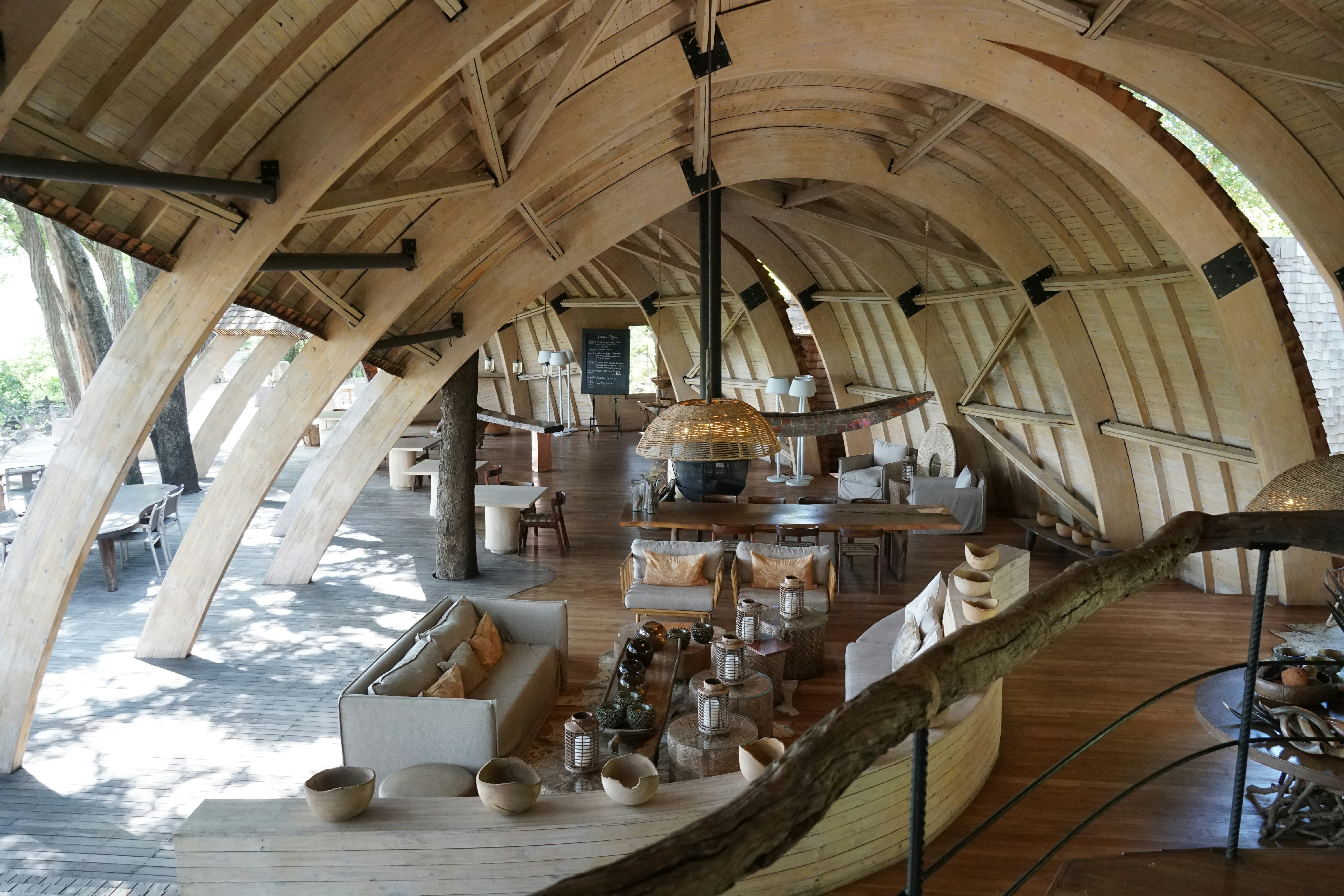 Okavango Delta, Botswana - Stunning Sandibe Lodge. Botswana