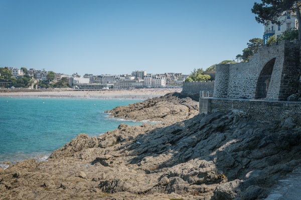 Plage de l'Ecluse Dinard Brittany France