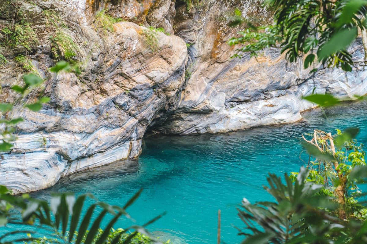 太魯閣中橫公路山區自駕風景