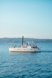 A boat with a lot of people on it in the water