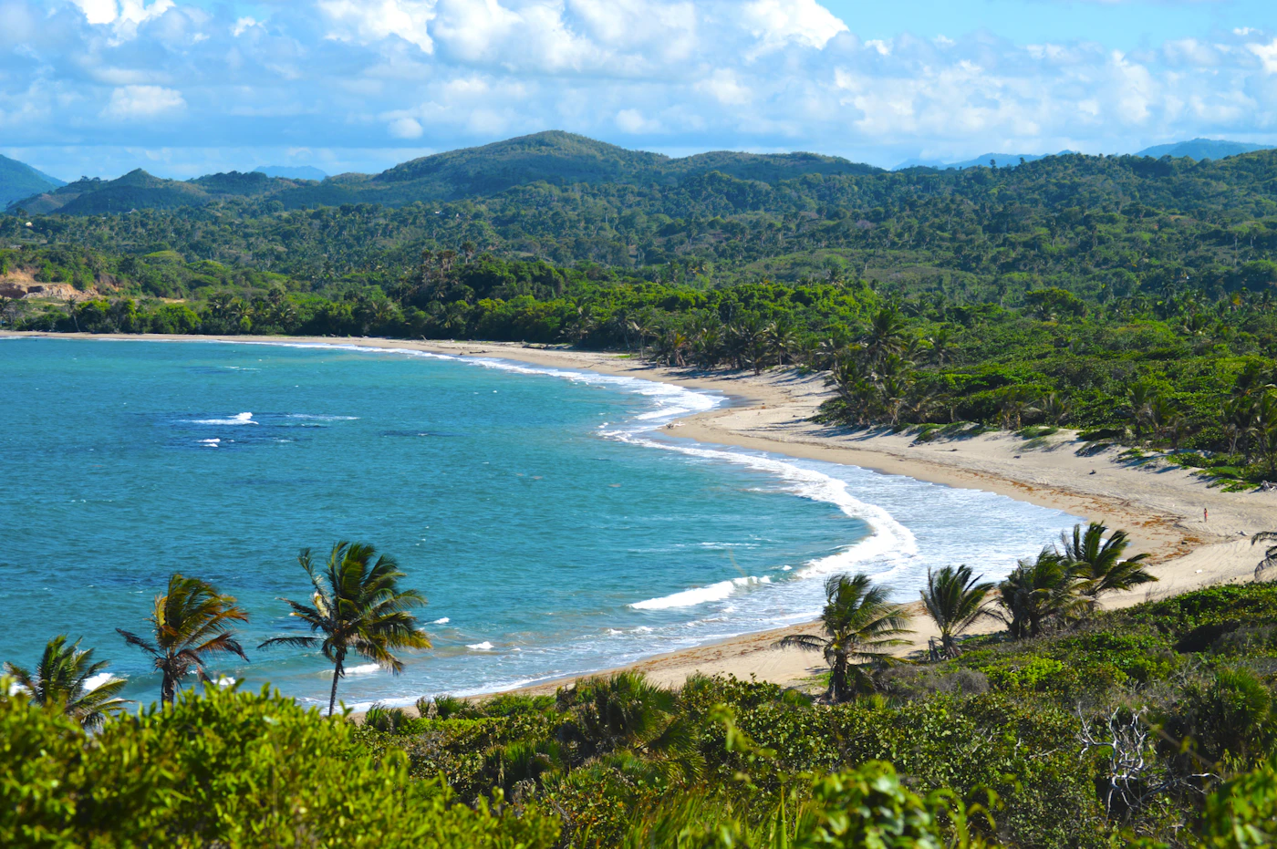 Playa de Sosúa, costa norte de República Dominicana