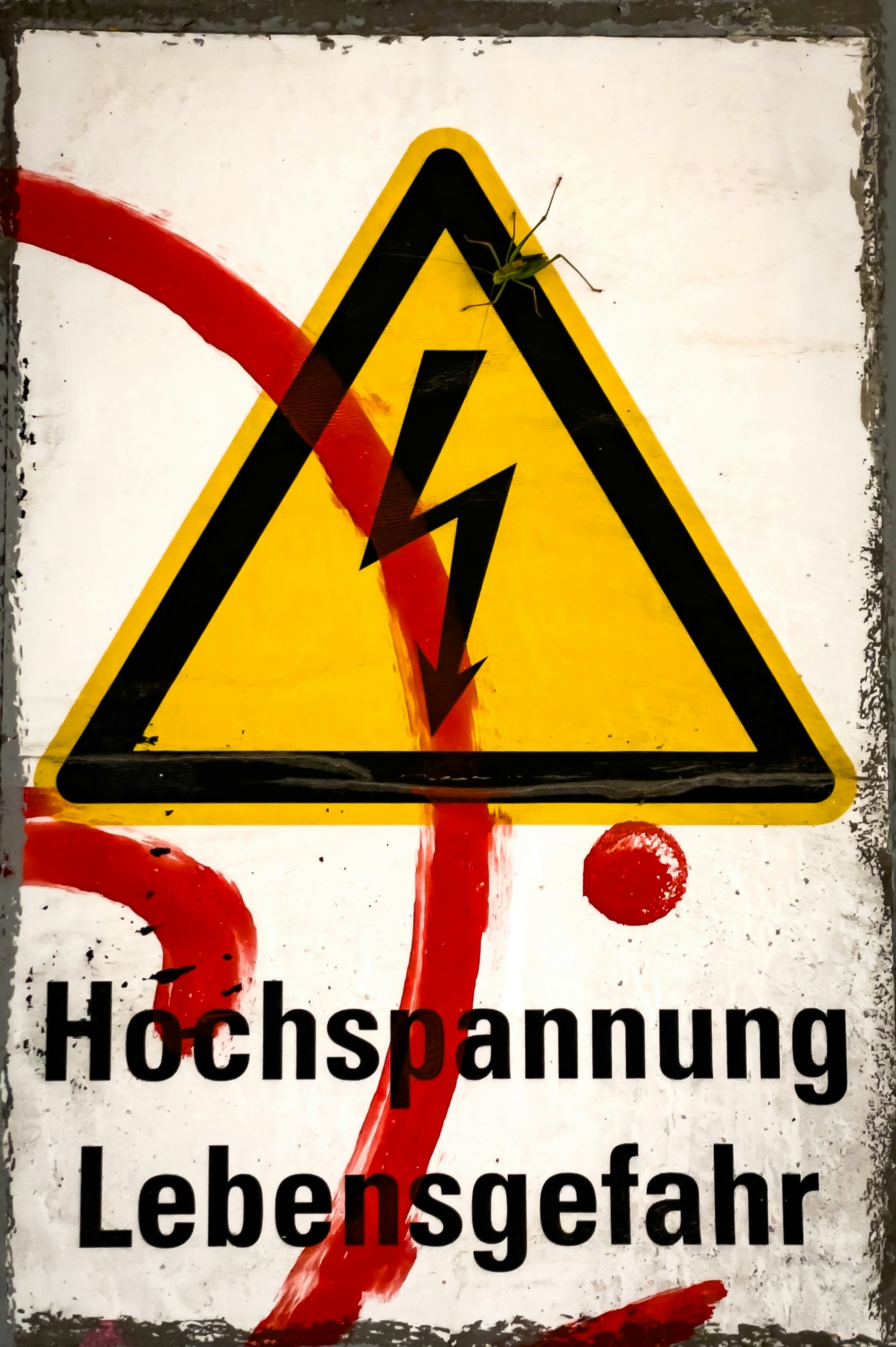 A sign that is on the side of a building