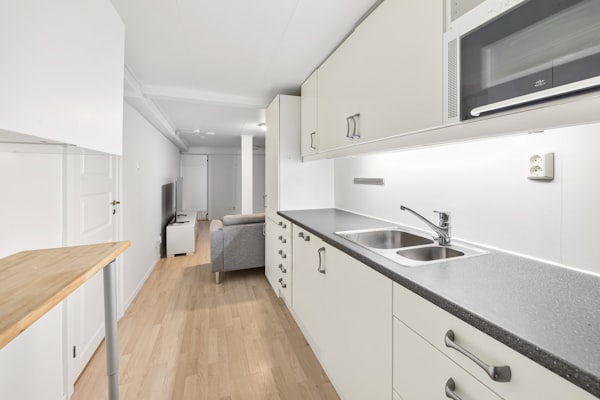 Modern kitchen, Leicester property