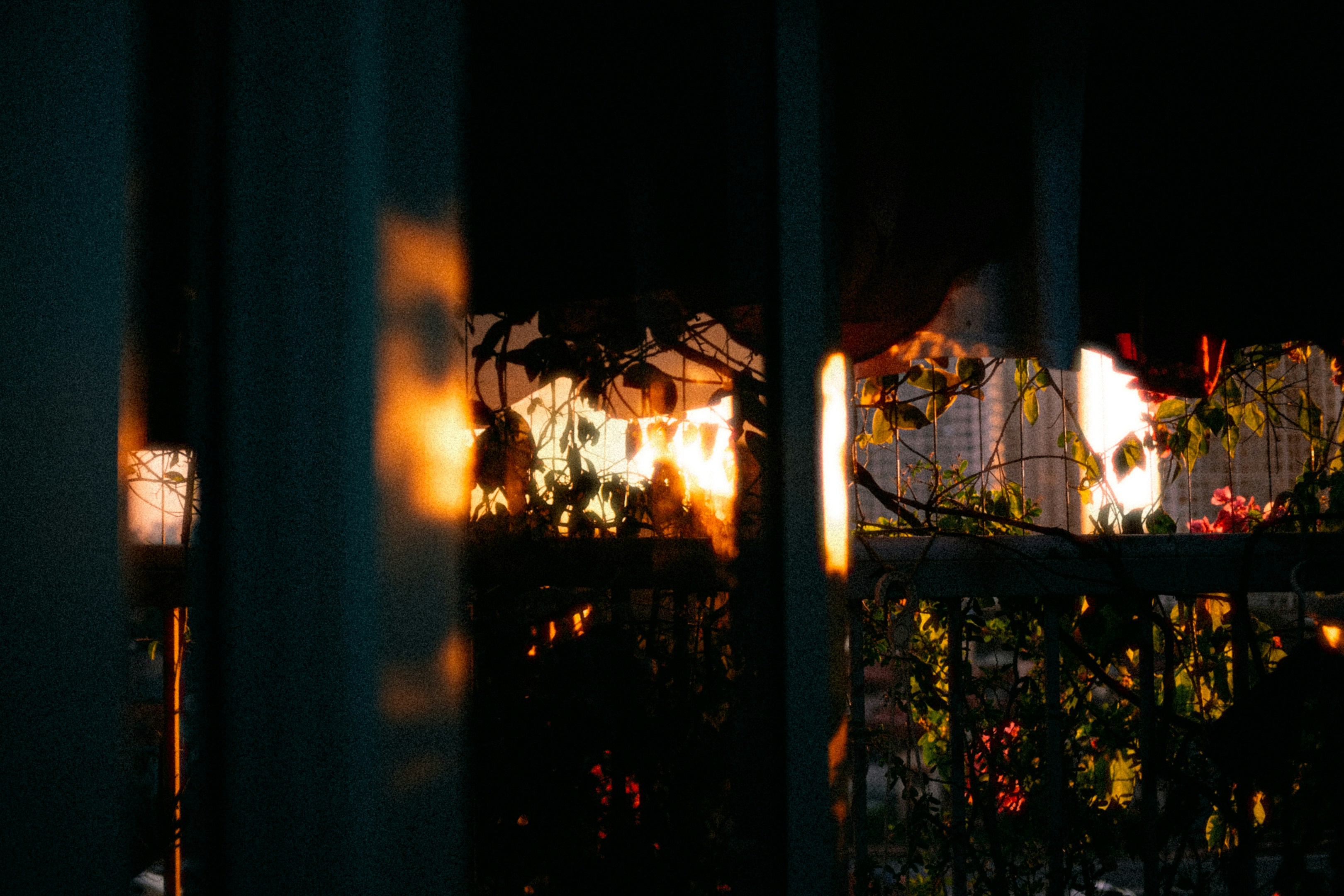 LED frame illuminating divine presence