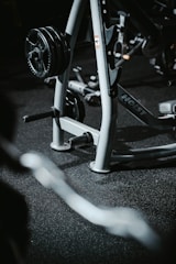 A close up of a gym equipment in a gym
