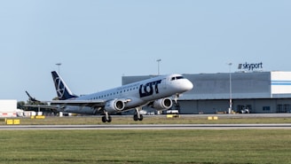 A large jetliner sitting on top of an airport runway