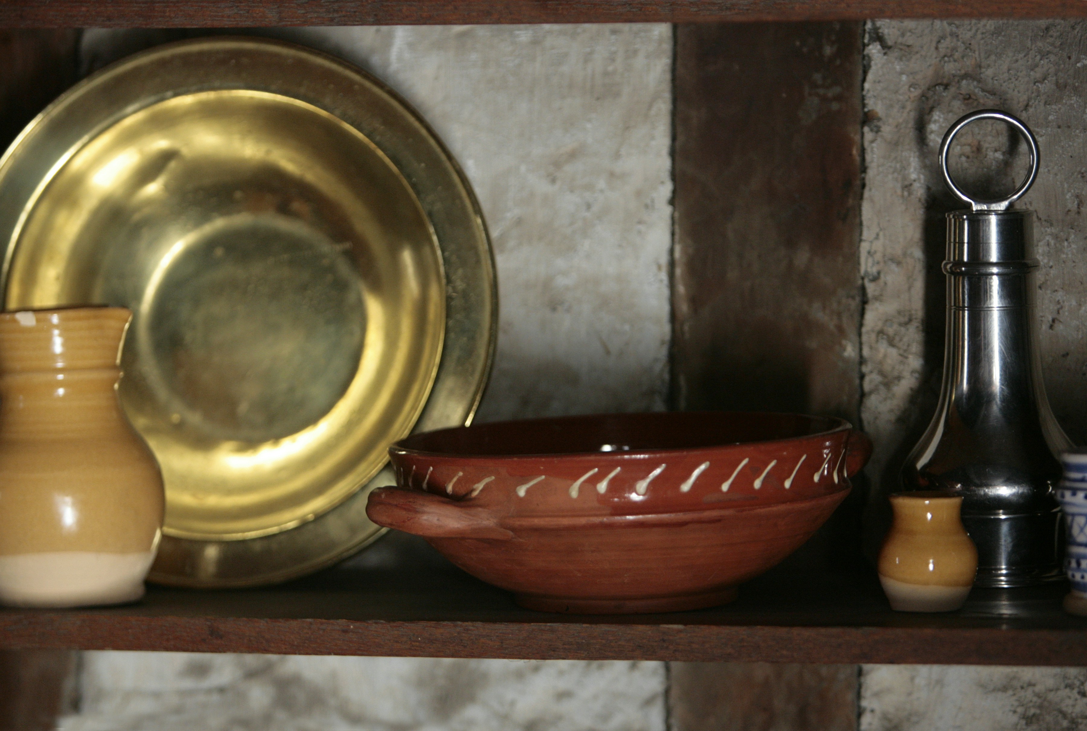 Traditional Indian dishes display