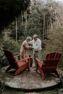 A couple of men standing next to each other