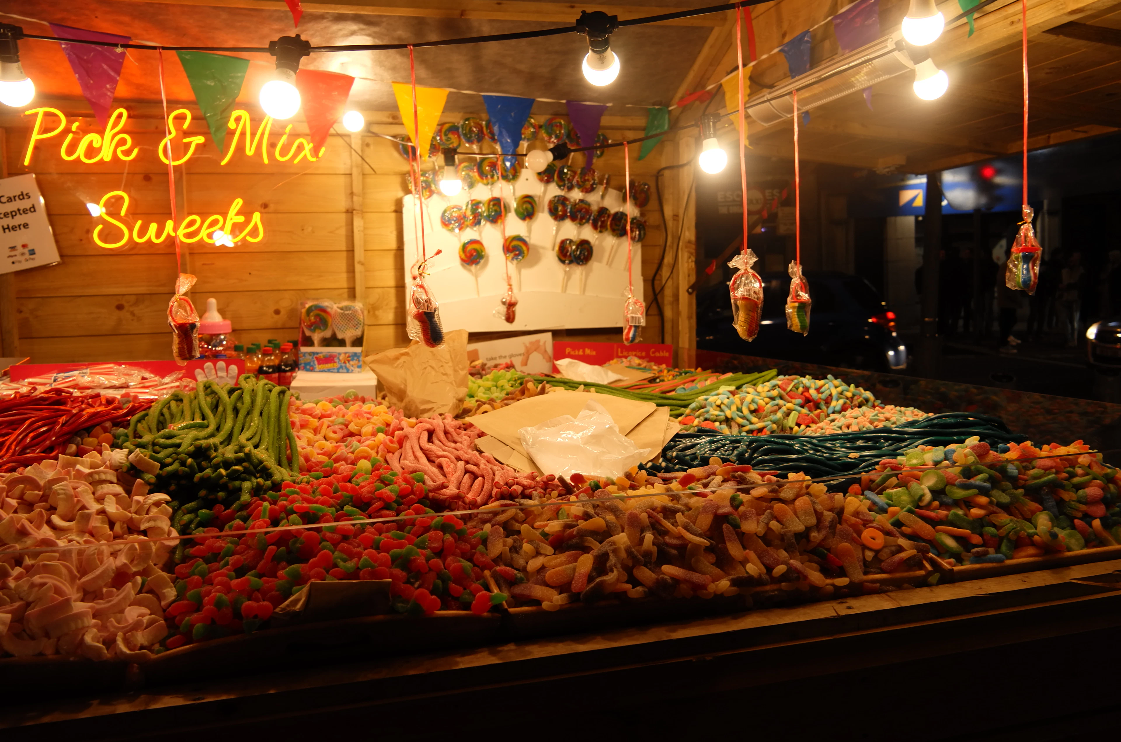 A food market in Galway