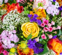 A bunch of flowers that are sitting on a table