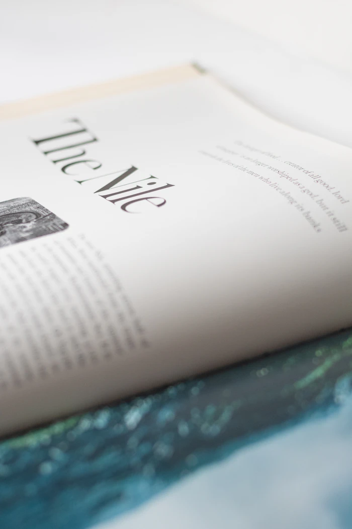 Brochure and catalogue design