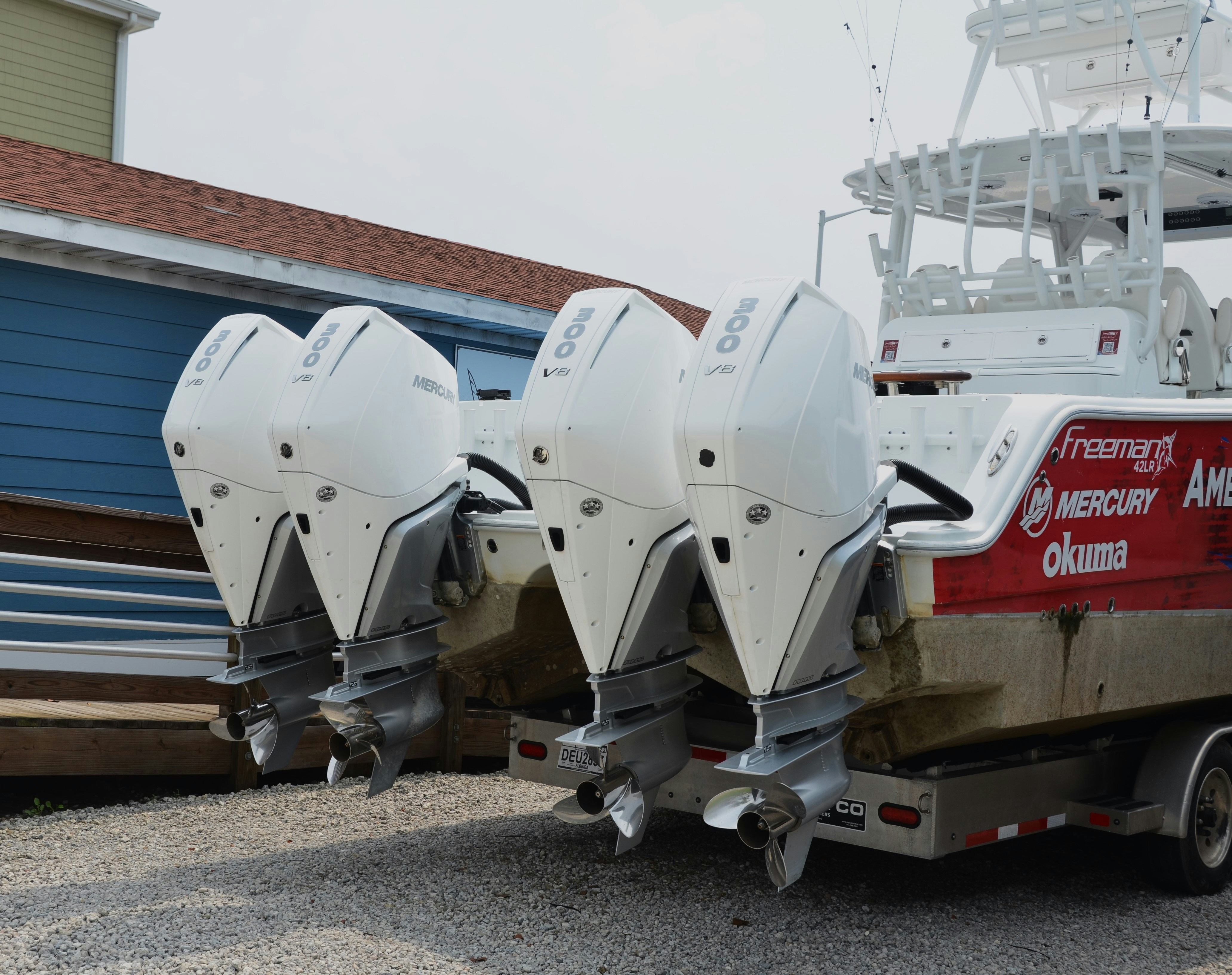 4 300 hp Outboard engines?