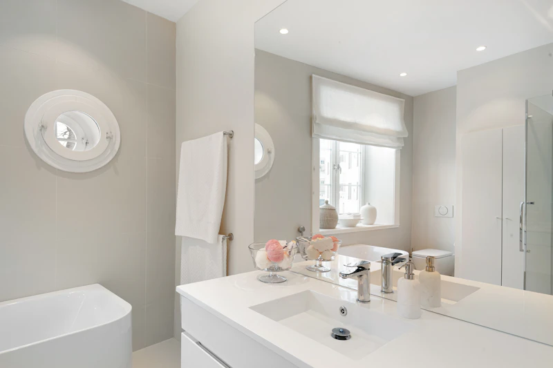 Freestanding bathtub luxury bathroom