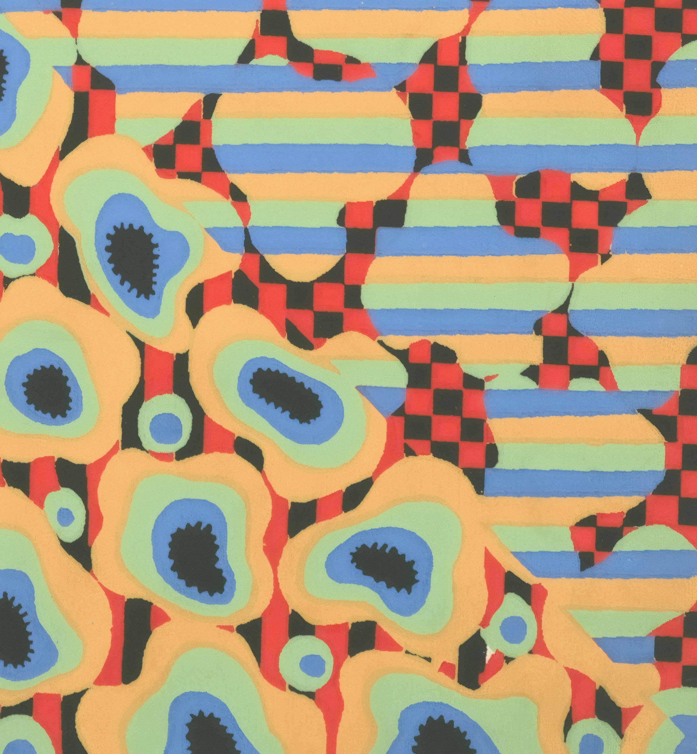 colorful geometric abstract pattern, ilustrasi artikel Elevate Your Screens: Stunning Abstract 4K UHD Wallpapers for Desktop & Mobile 3