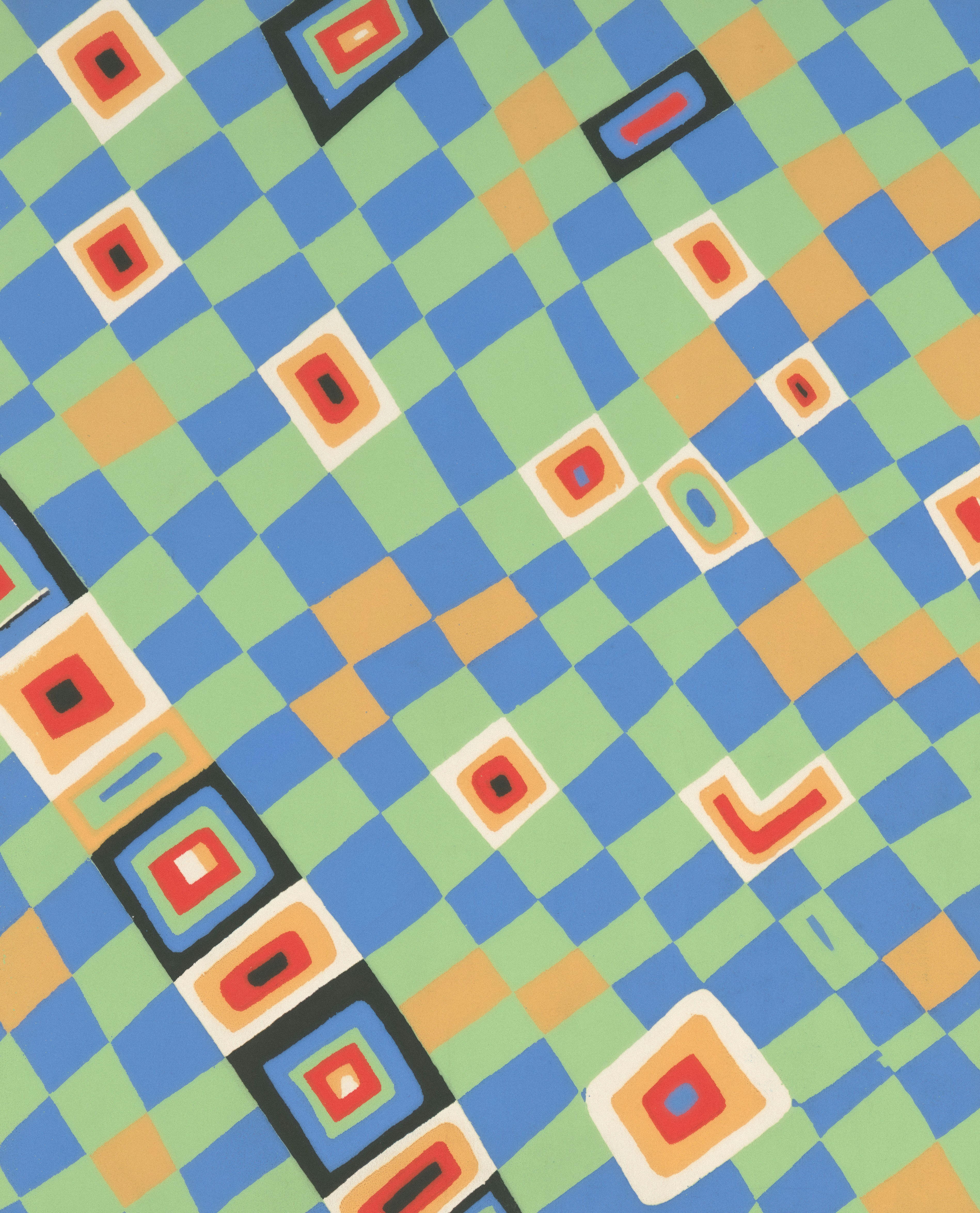 colorful geometric abstract pattern, ilustrasi artikel Elevate Your Screens: Stunning Abstract 4K UHD Wallpapers for Desktop & Mobile 4