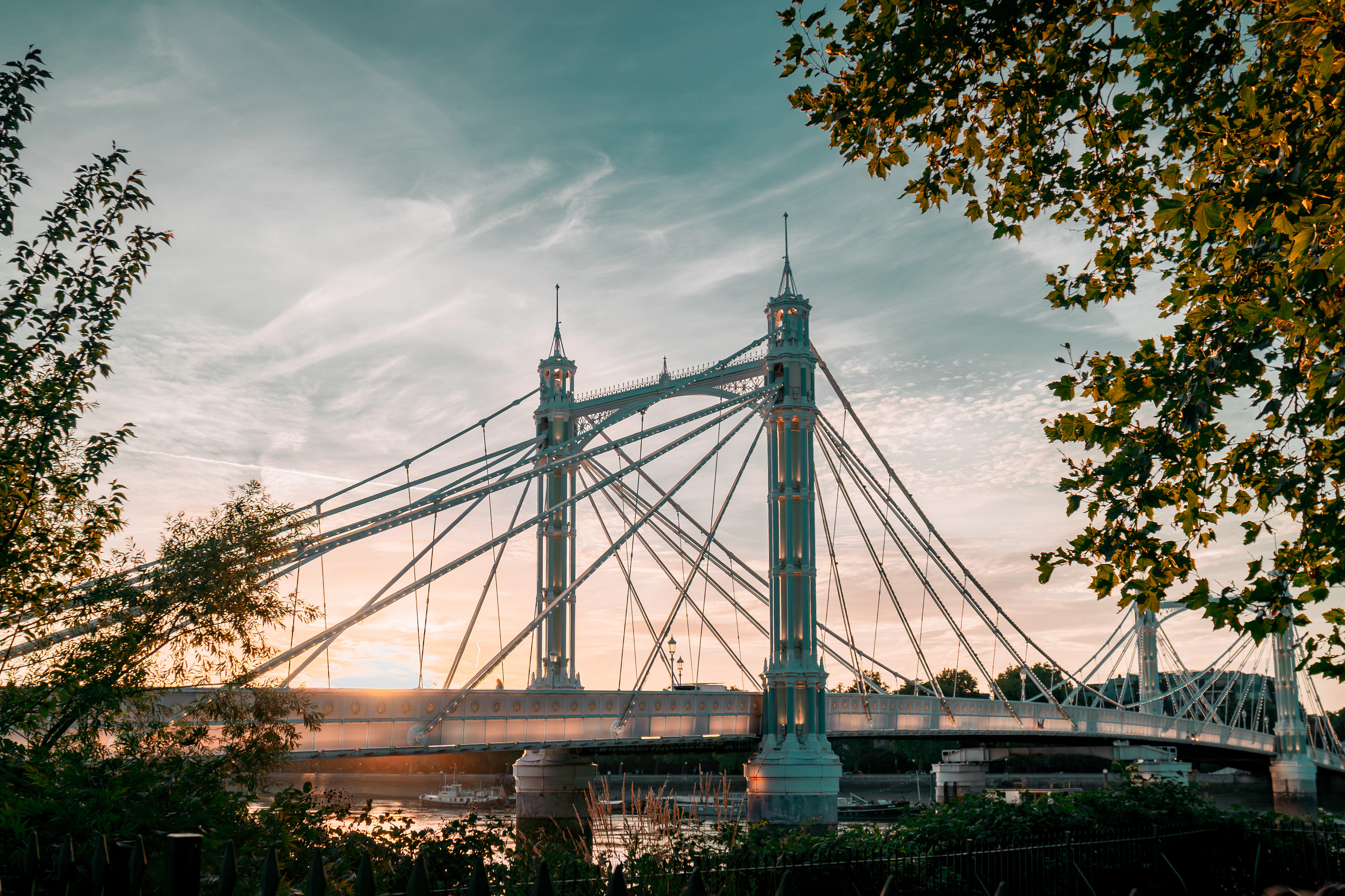 Albert Bridge, Chelsea, London