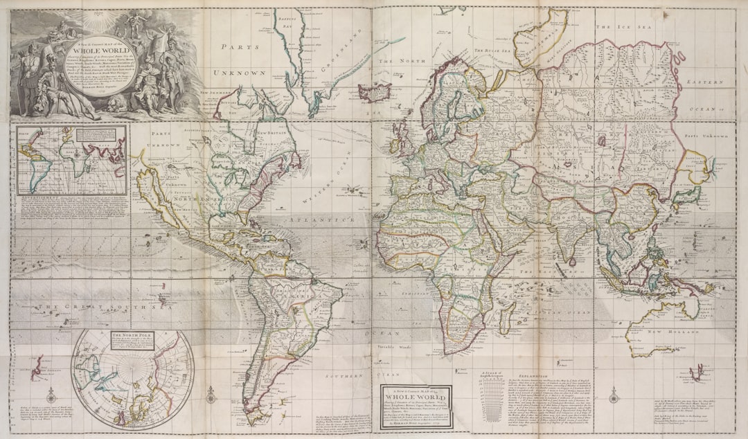 , Lionel Pincus and Princess Firyal Map Division, The New York Public Library. "A new and correct map of the whole world, shewing ye situation of its principal parts. ... according to the newest and most exact observations" The New York Public Library Digital Collections. 1736. https://digitalcollections.nypl.org/items/510d47e4-5225-a3d9-e040-e00a18064a99