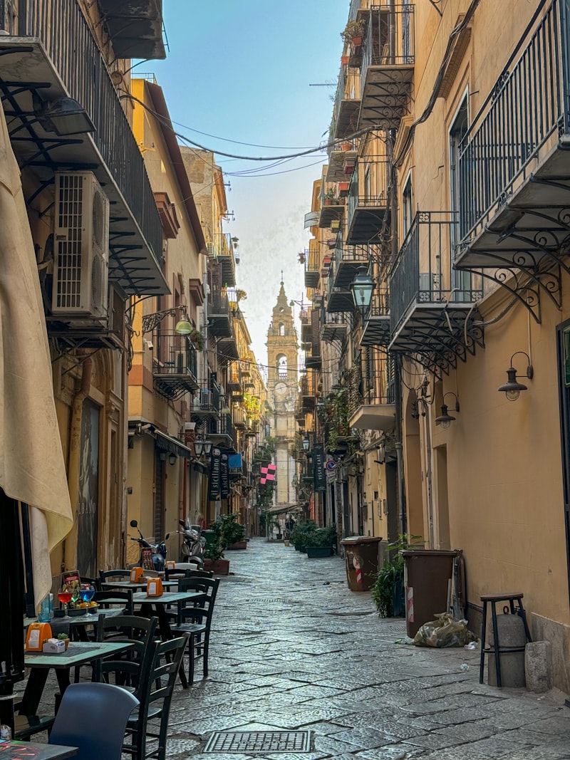 Palermo street scene, Sicily